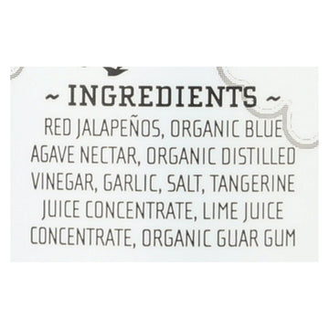 Yellowbird Sauce - Blue Agave Sriracha - Case Of 6 - 9.8 Oz - Maras Green