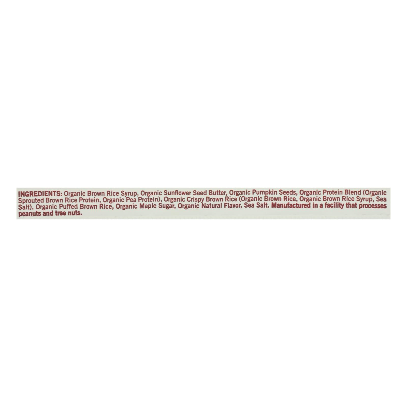 Gomacro - Bars Maple Sea Salt - Case Of 12 - 2.3 Oz - Maras Green