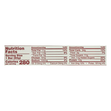 Gomacro - Bars Maple Sea Salt - Case Of 12 - 2.3 Oz - Maras Green