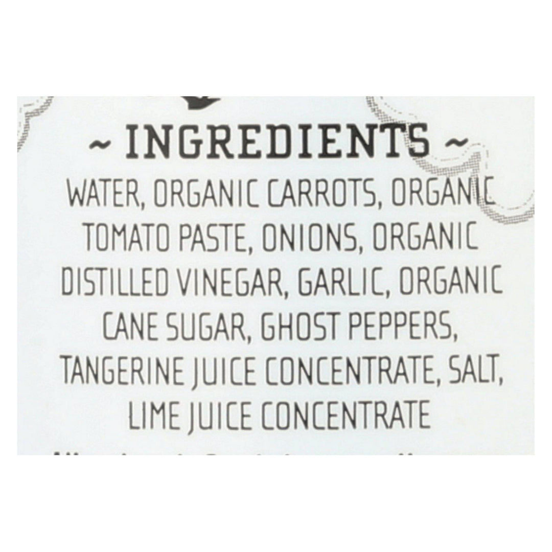 Yellowbird Sauce Ghost Pepper Condiment - Case Of 6 - 9.8 Oz - Maras Green