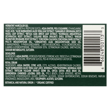 Herbatint Permanent Herbal Haircolour Gel 7d Golden Blonde - 135 Ml - Maras Green