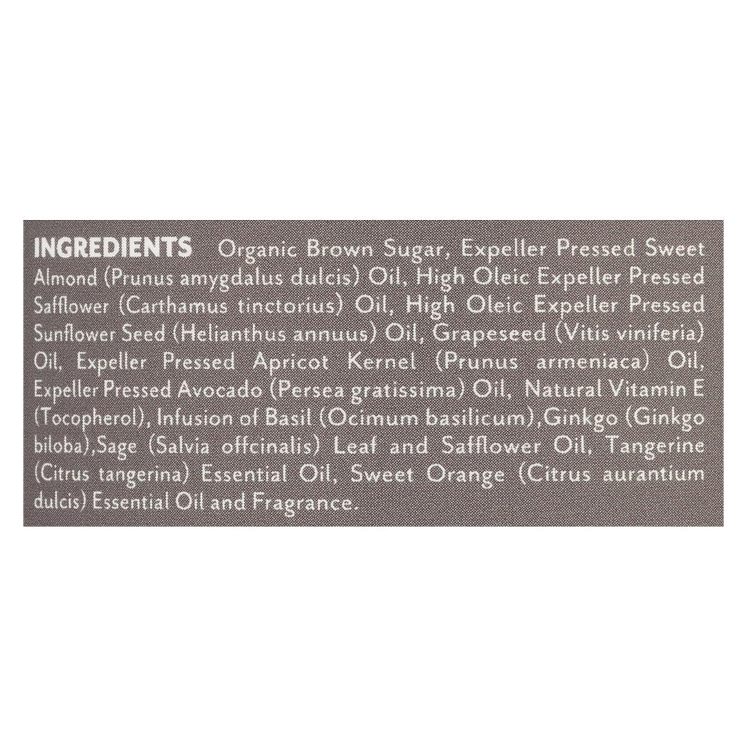 Soothing Touch Brown Sugar Scrub - Vanilla Orange - 16 Oz - Maras Green