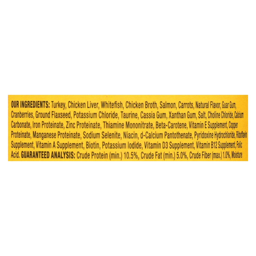 Wellness Pet Products Cat Food - Turkey And Salmon Recipe - Case Of 24 - 3 Oz. - Maras Green