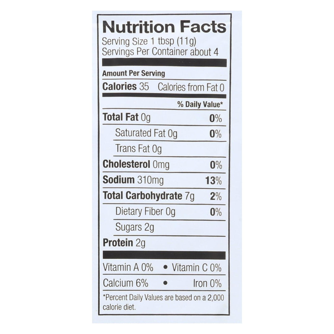 Simply Organic Alfredo Seasoning Mix - Case Of 12 - 1.48 Oz. - Maras Green