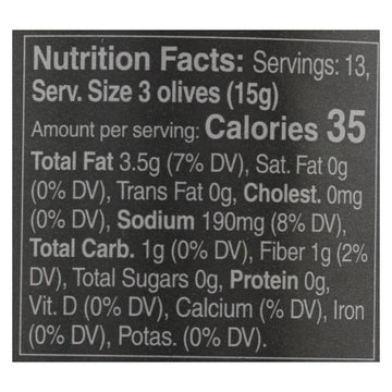 Mina - Olives Purple Beldi - Case Of 6 - 12.5 Oz - Maras Green