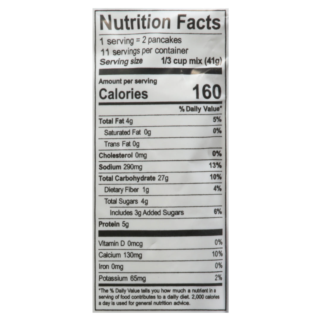 King Arthur Baking Company - Mix Butter Milk Pancake - Case Of 6 - 16 Oz - Maras Green