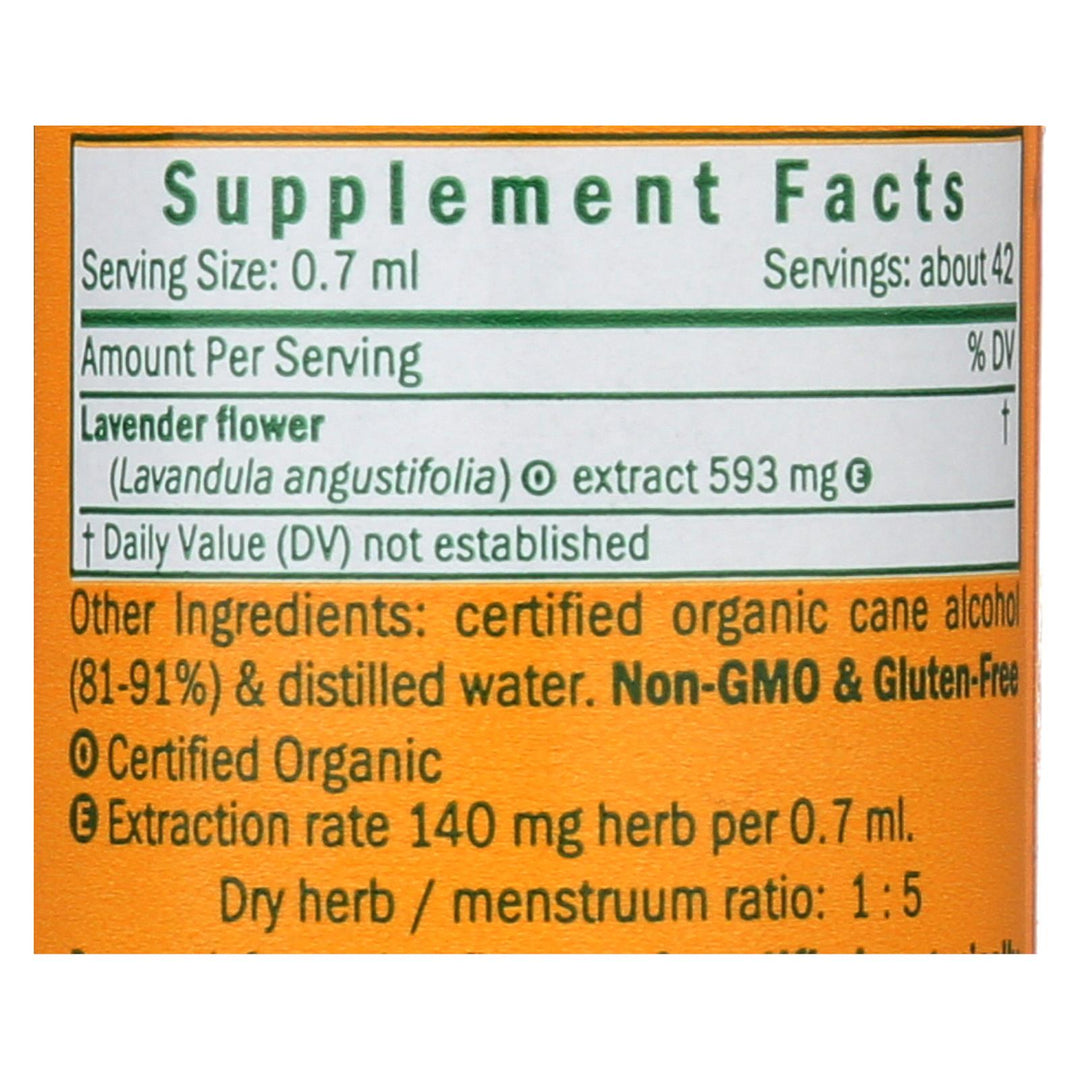 Herb Pharm - Lavender - 1 Each-1 Fz - Maras Green