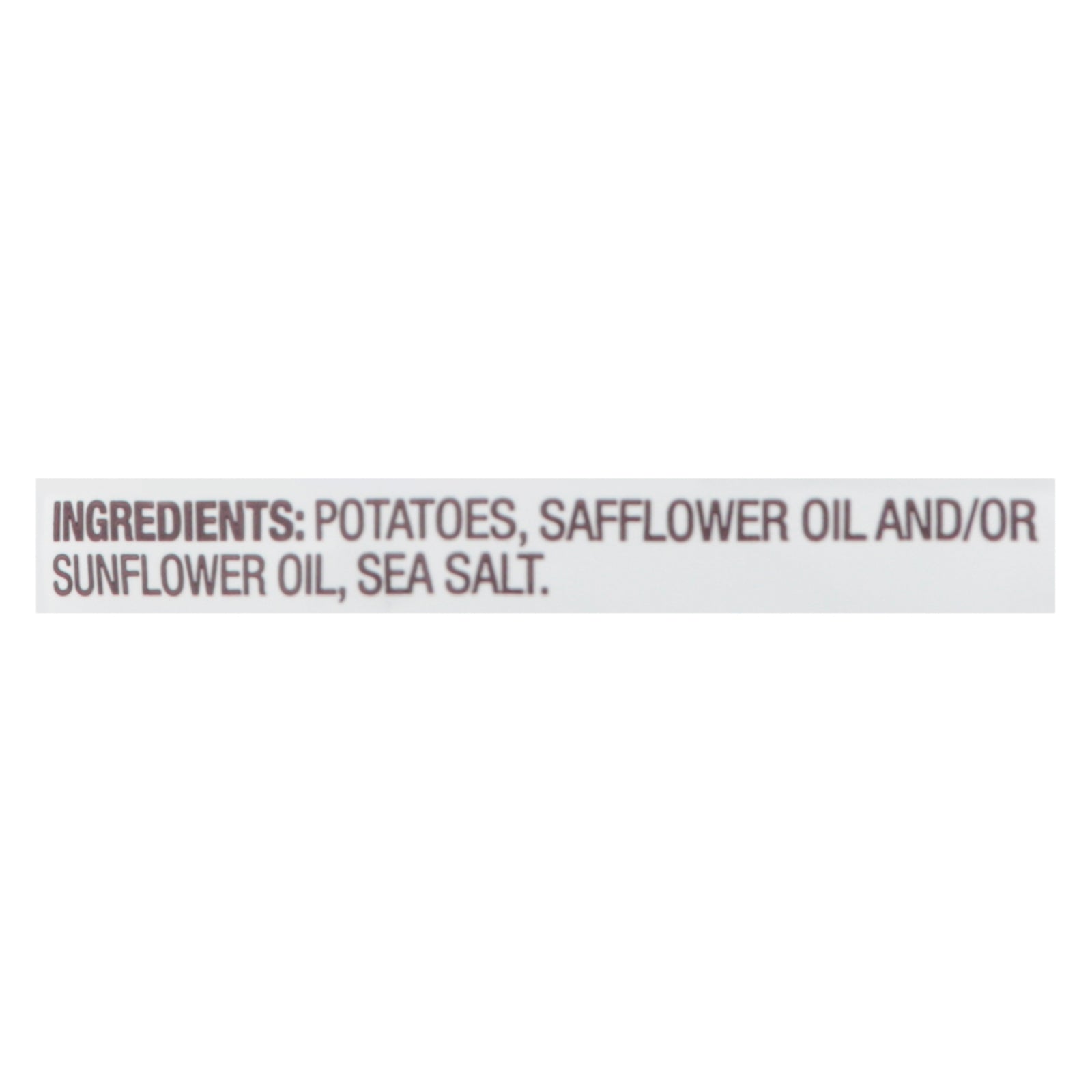 Uglies - Potato Chip Sea Salt - Case Of 32 - 1.0 Oz - Maras Green