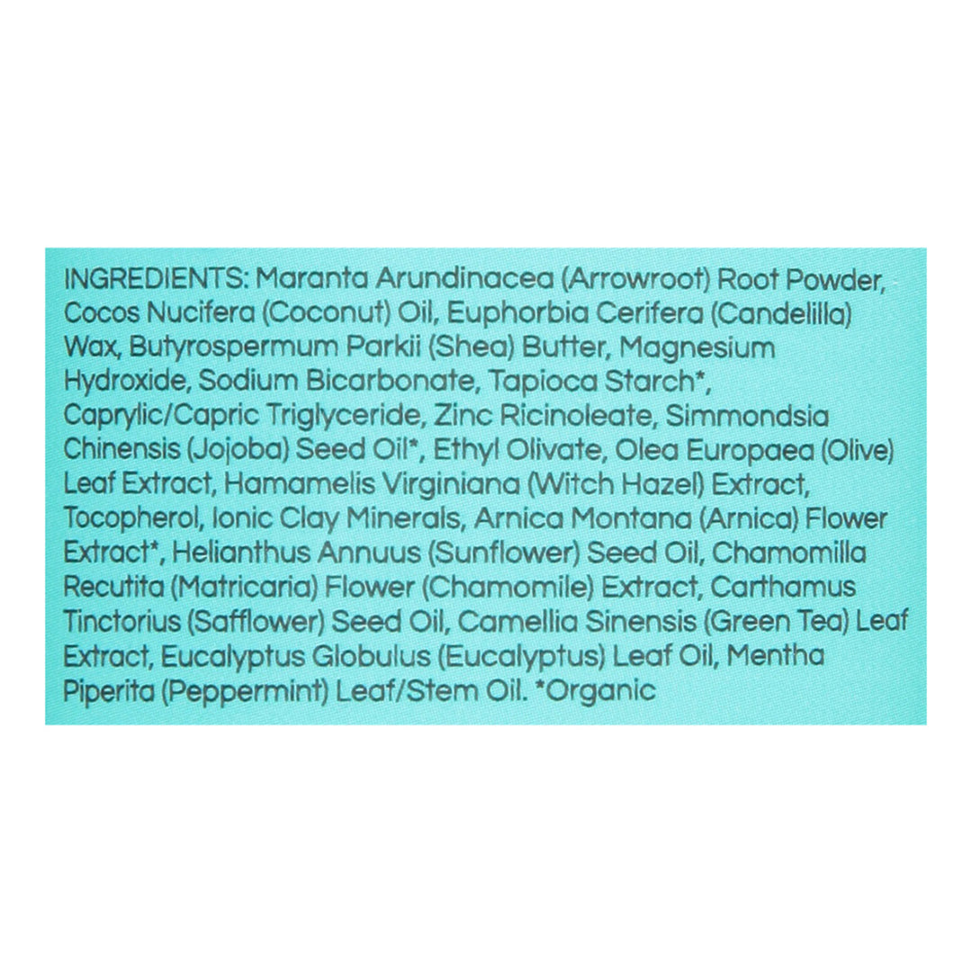 Zion Health - Clydry Deodorant Eucl Mnt/bold - 1 Each - 2.8 Oz - Maras Green