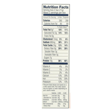Banza - Chickpea Pasta Mac And Cheese - Classic Cheddar - Case Of 6 - 5.5 Oz. - Maras Green