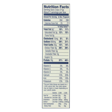Banza - Chickpea Pasta Mac And Cheese - White Cheddar - Case Of 6 - 5.5 Oz. - Maras Green
