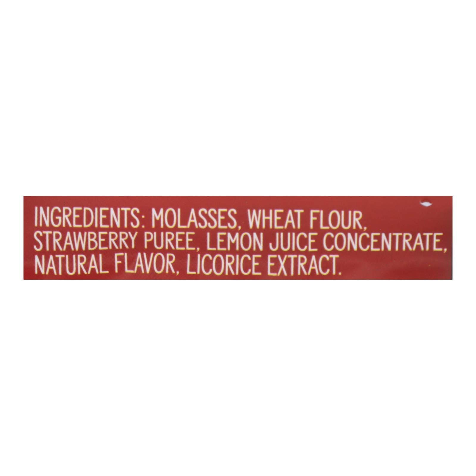 Panda Licorice - Licorice Strawberry - Case Of 20 - 1.1 Oz - Maras Green