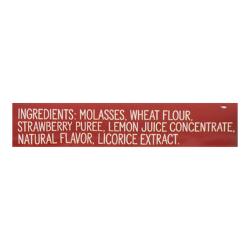 Panda Licorice - Licorice Strawberry - Case Of 20 - 1.1 Oz - Maras Green
