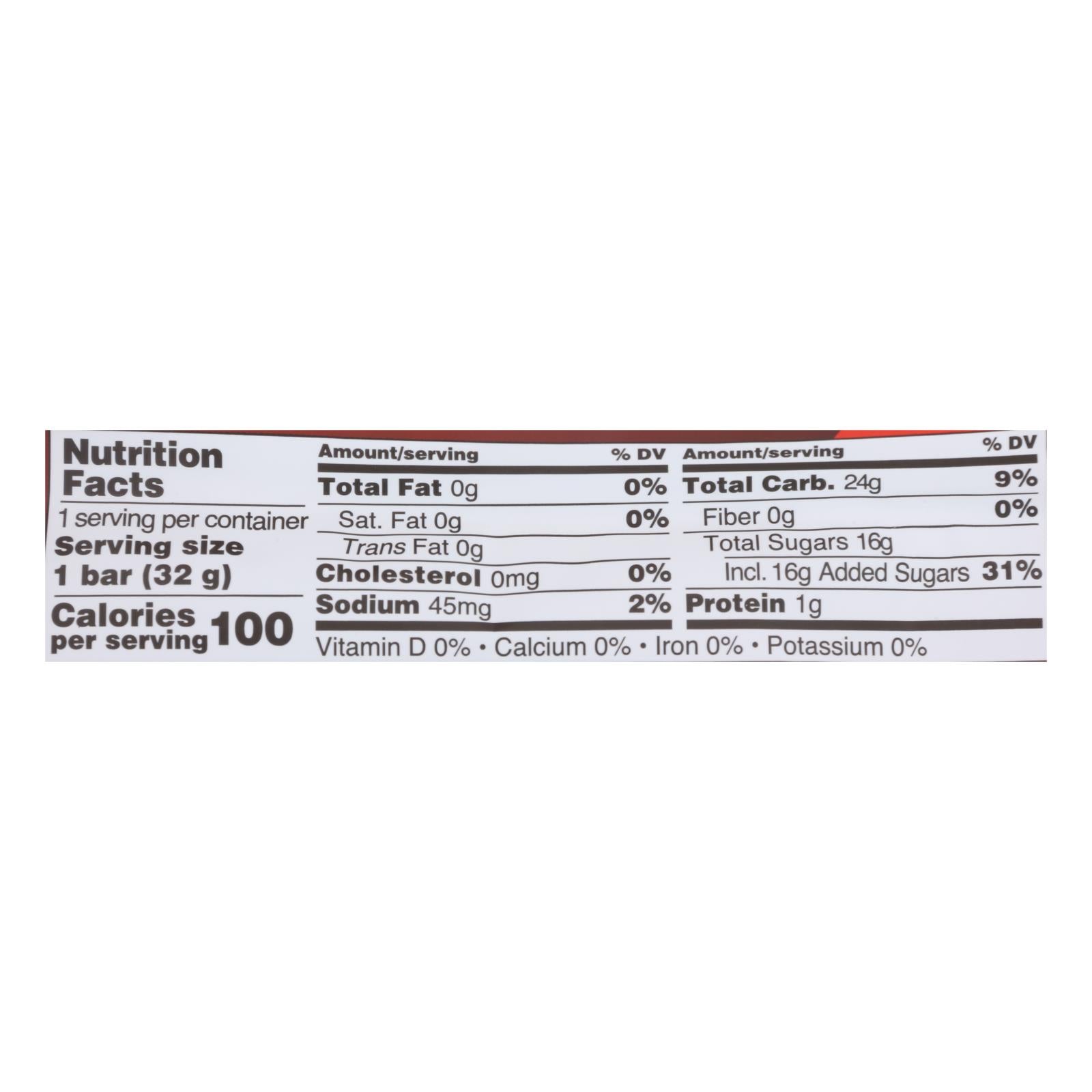 Panda Licorice - Licorice Strawberry - Case Of 20 - 1.1 Oz - Maras Green