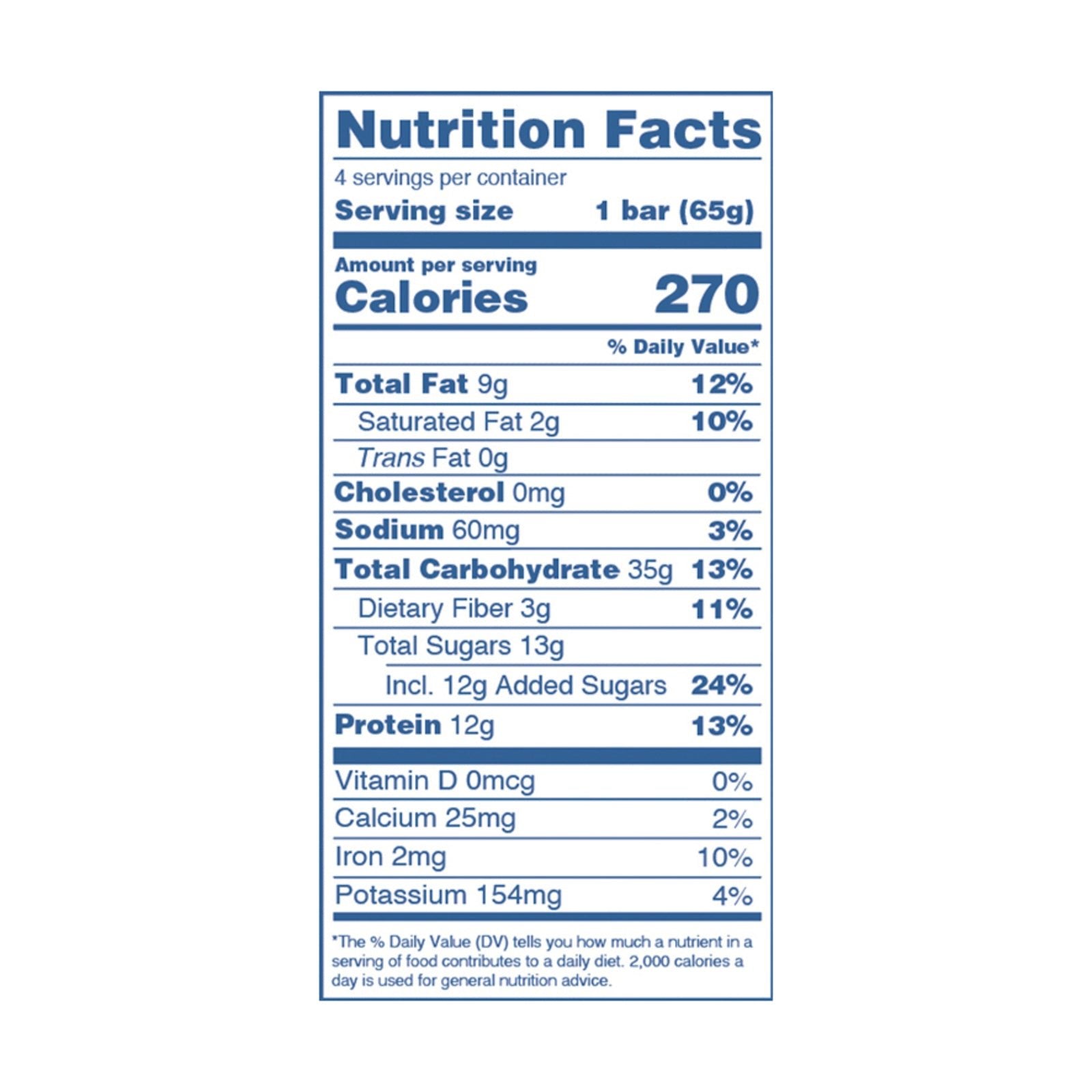 Gomacro - Bar Oatmeal Chocolate Chips - Case Of 7 - 4/2.3 Oz - Maras Green
