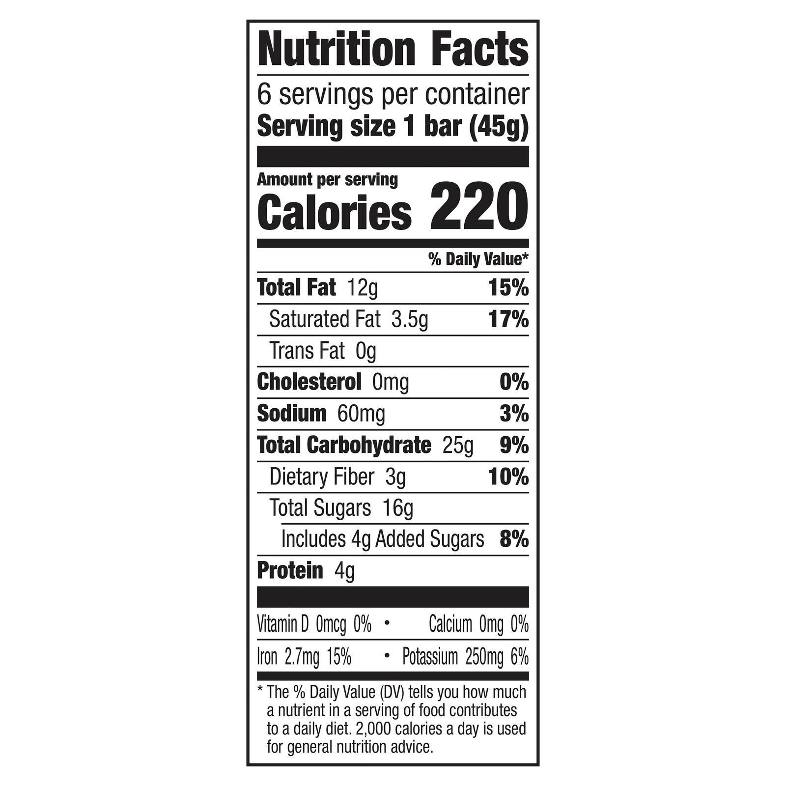 Larabar - Bar Cchip Cookie Dough - Case Of 8-6/1.6 Oz - Maras Green