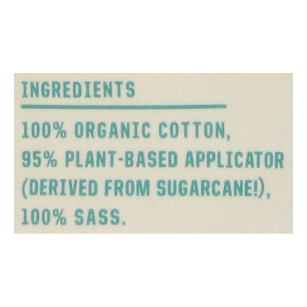 Flo - Tampon Organic Eco-applicator - Case Of 12-14 Ct - Maras Green