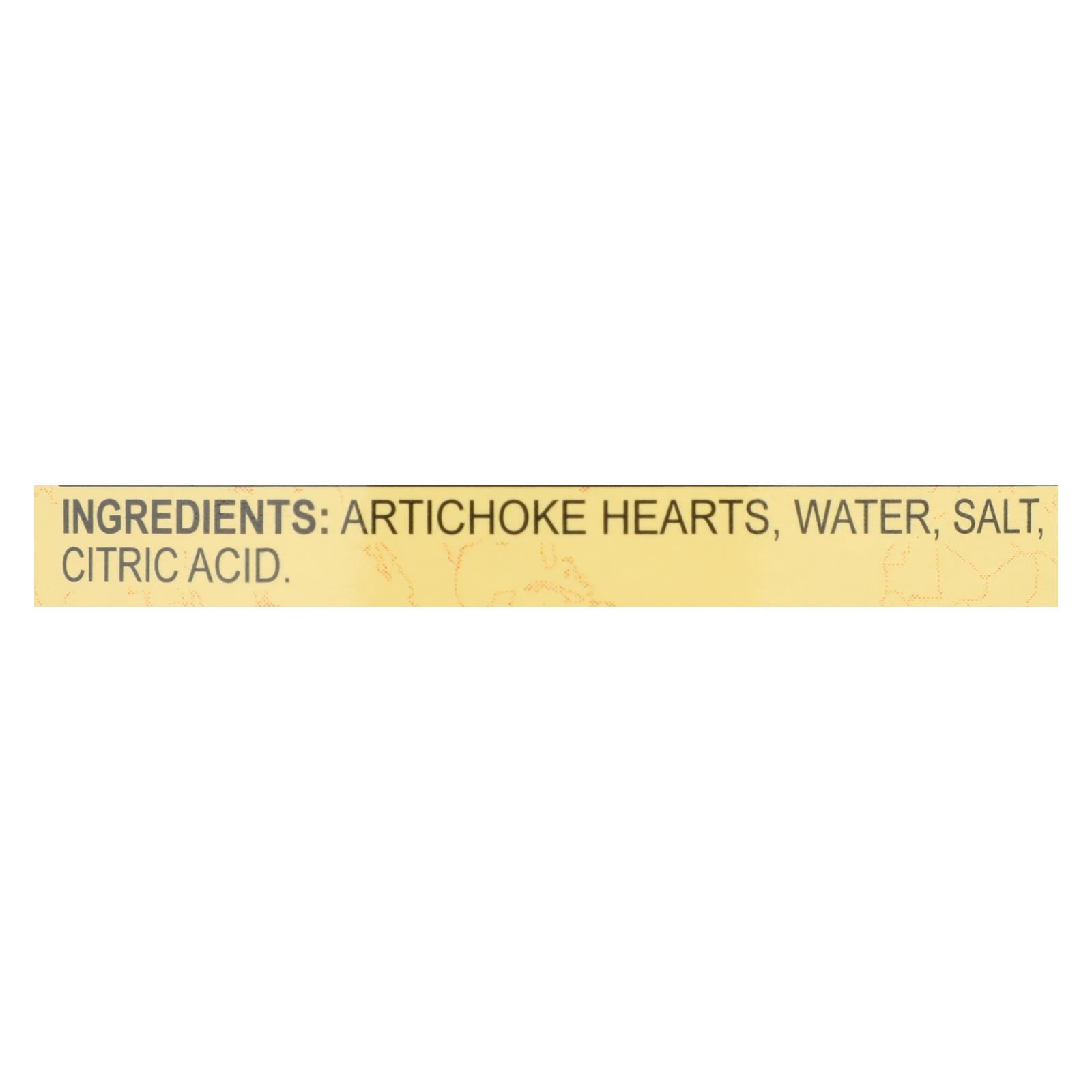 Reese Artichoke Hearts - Tender Small - Case Of 12 - 14 Oz. - Maras Green