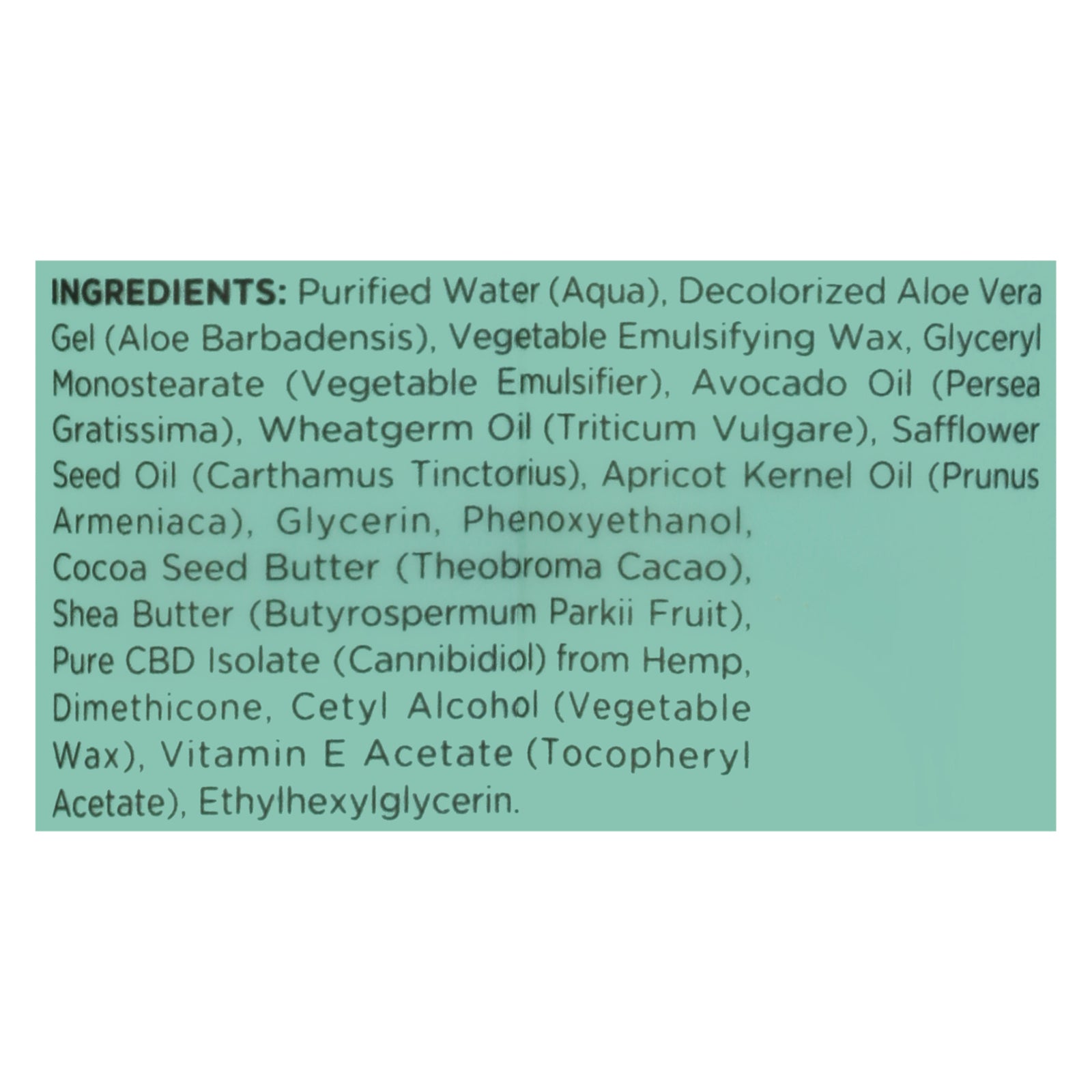 Shikai Products - Cbd Ltn Adv Tcannb 1500mg - 1 Each-6 Fz - Maras Green