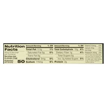 Alessi - Breadsticks - Garlic - Case Of 12 - 4.4 Oz. - Maras Green