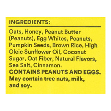 Rxbar - Bar Am Honey Cinnamon Peanut Butter - Case Of 12 - 1.9 Ounces - Maras Green