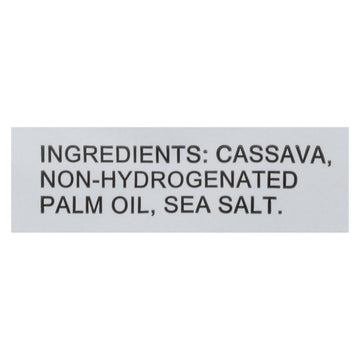 Artisan Tropic Cassava Strips - Sea Salt - Case Of 12 - 4.5 Oz. - Maras Green