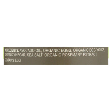 Primal Kitchen Mayo - Avocado Oil - Case Of 6 - 12 Fl Oz. - Maras Green
