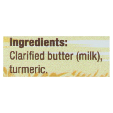 4th & Heart - Ghee - Turmeric Grass Fed - Case Of 6 - 9 Oz. - Maras Green