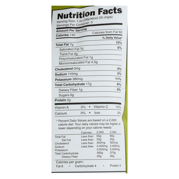 Good Health Kettle Chips - Avocado Oil Lime Ranch - Case Of 12 - 5 Oz. - Maras Green