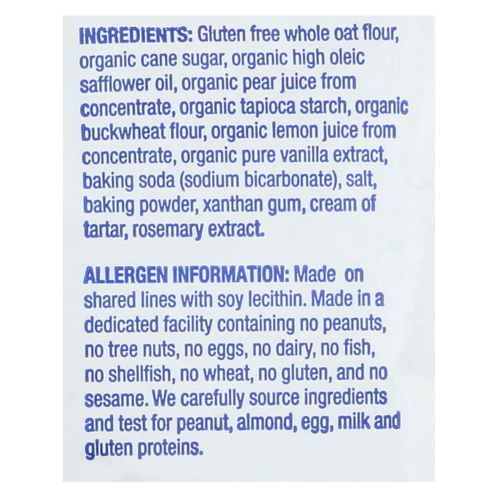 Homefree - Gluten Free Mini Cookies - Vanilla - Case Of 10 - 1.1 Oz. - Maras Green