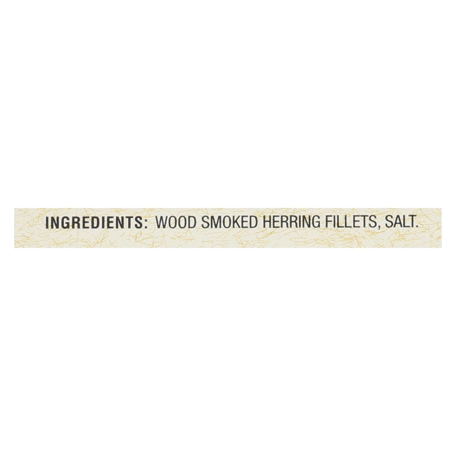 Bar Harbor - Smoked Wild Kippers - Case Of 12 - 6.7 Oz. - Maras Green