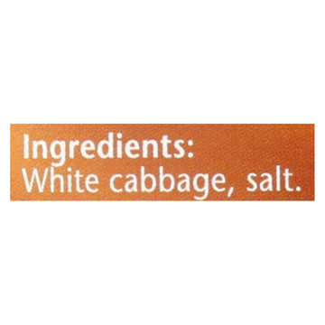 Kuhne Barrel Sauerkraut - Case Of 6 - 28.5 Oz. - Maras Green
