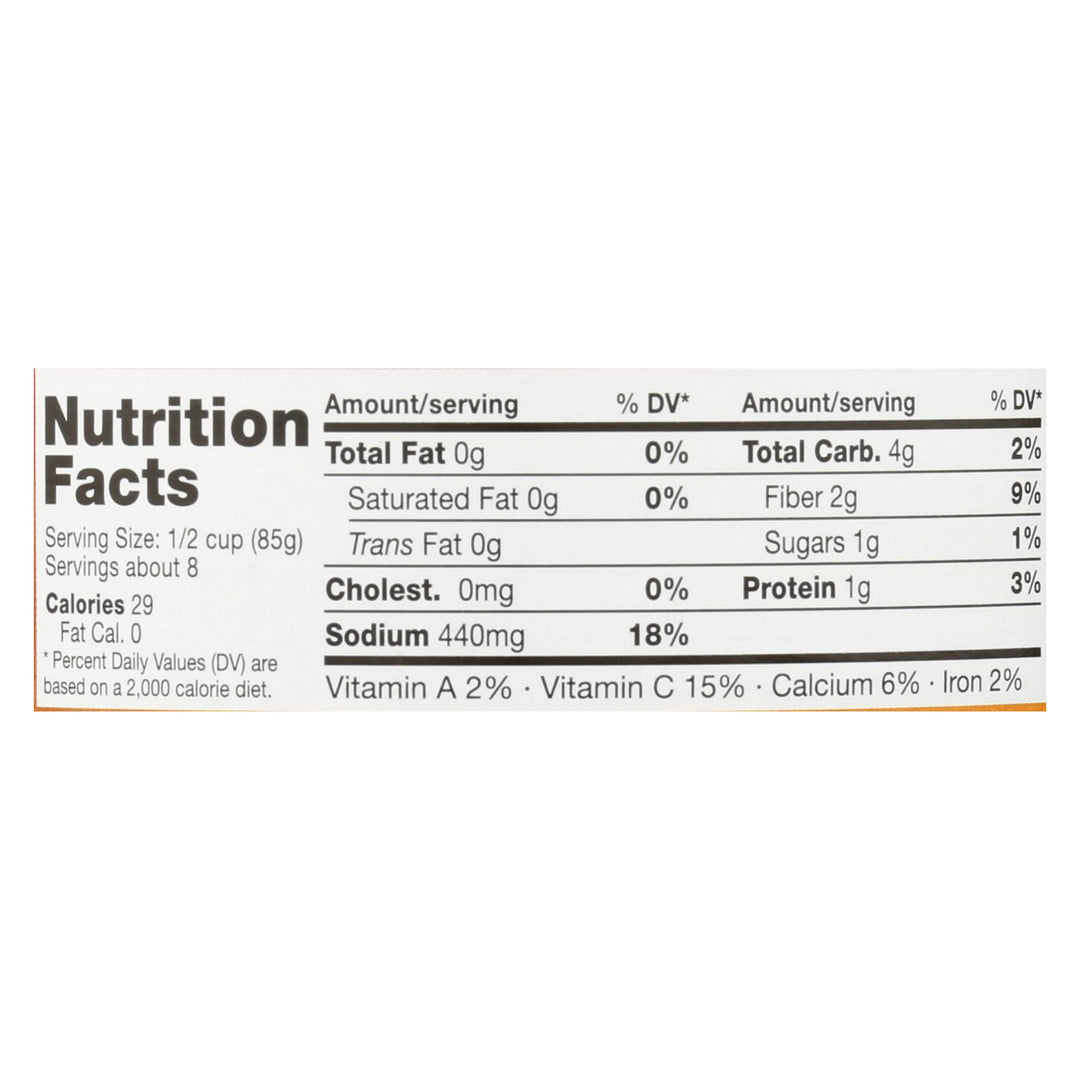 Kuhne Barrel Sauerkraut - Case Of 6 - 28.5 Oz. - Maras Green