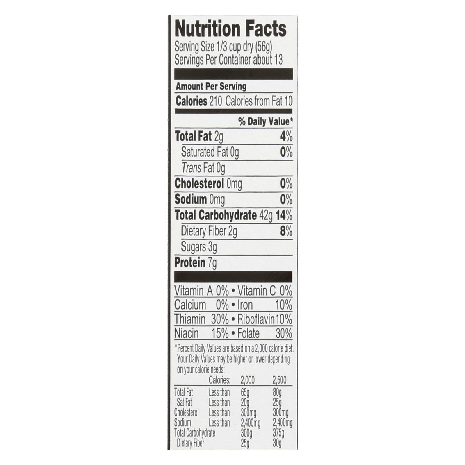 Rice Select Orzo - Original - Case Of 4 - 26.5 Oz. - Maras Green