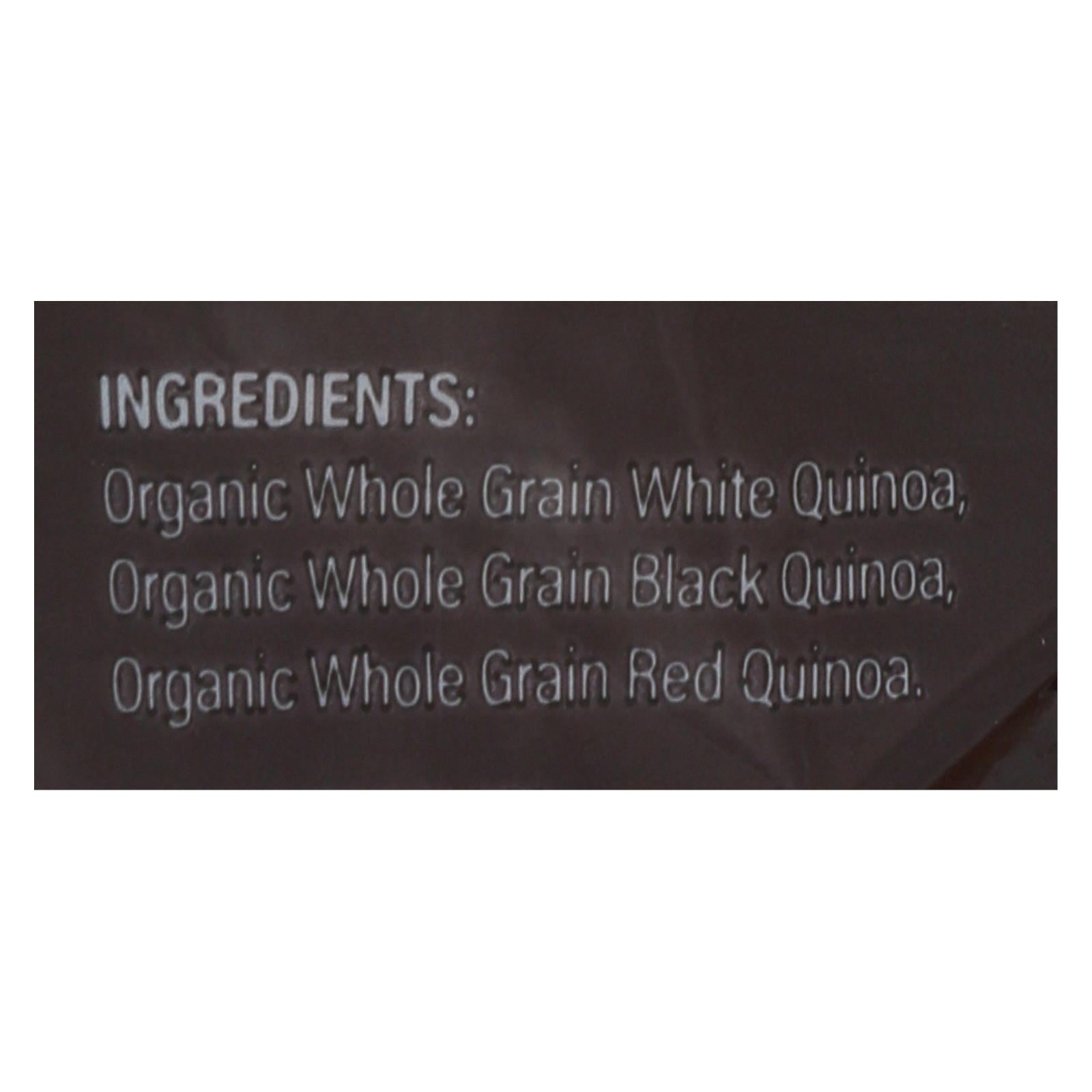 Ancient Harvest Organic Quinoa - Tri - color Harmony Blend - Case Of 12 - 14.4 Oz - Maras Green