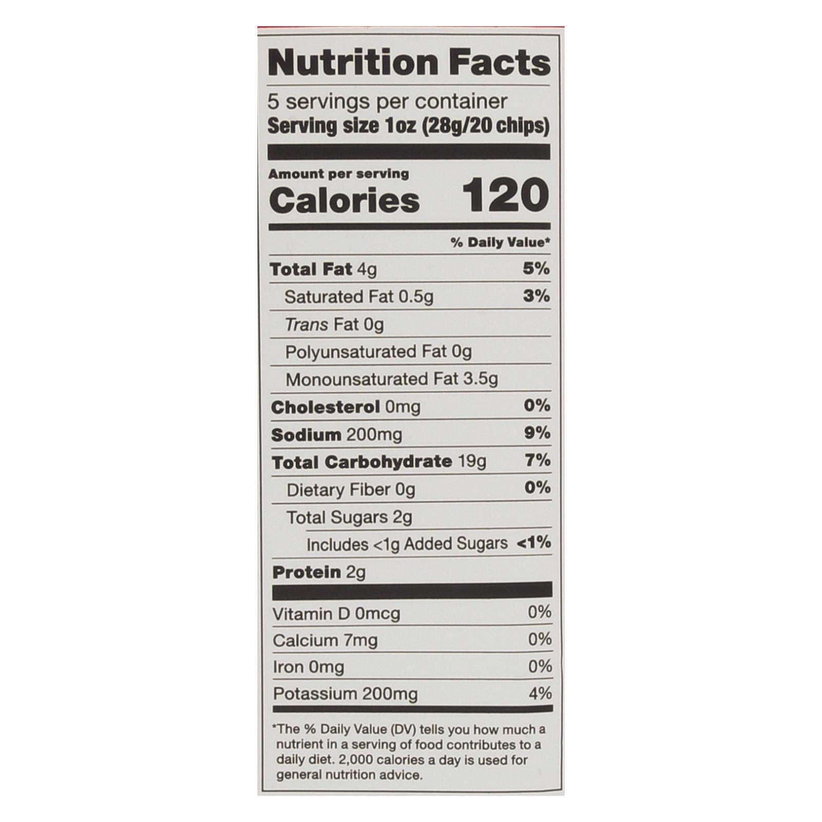 Popchips Potato Chip - Bbq - Case Of 12 - 5 Oz - Maras Green