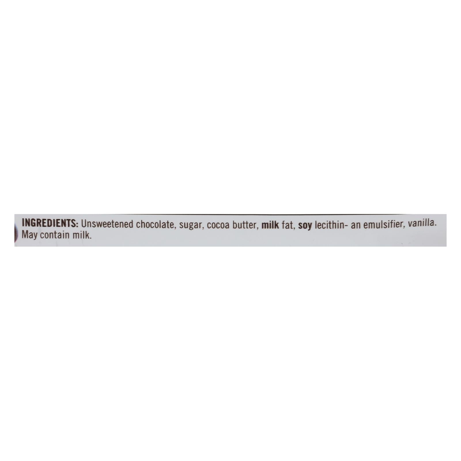 Ghirardelli Cacao Bittersweet - Chocolate Baking Chips - Case Of 12 - 10 Oz. - Maras Green