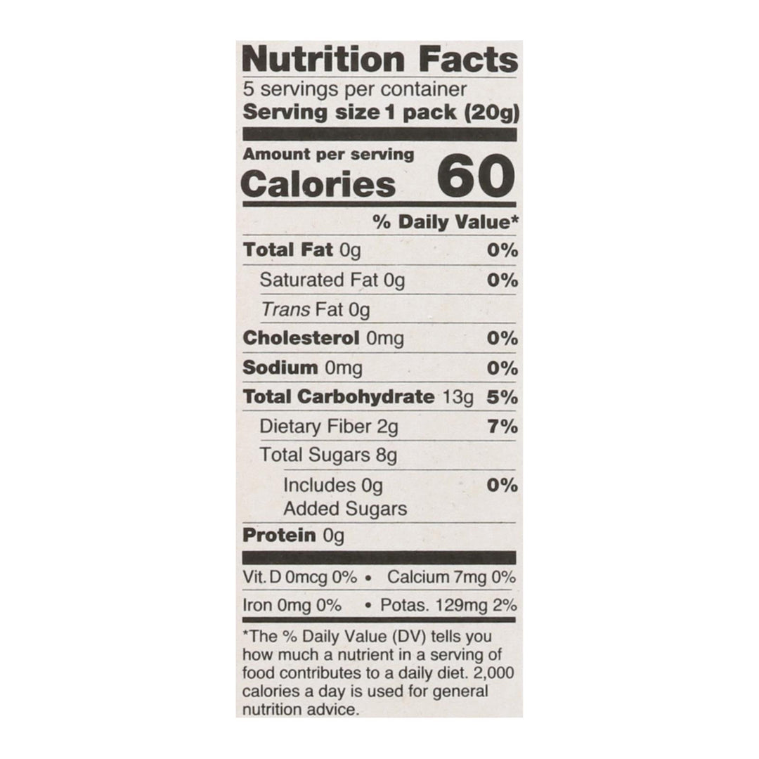 Bear - Real Fruit Yoyo Straw Apple - Case Of 6 - 3.5 Oz - Maras Green