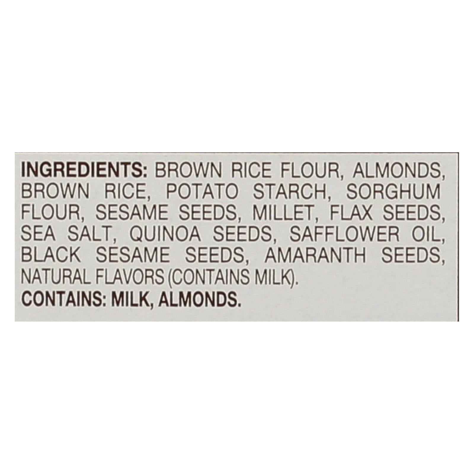 Blue Diamond - Artesion Nut Thins - Multi Seed - Case Of 12 - 4.25 Oz. - Maras Green