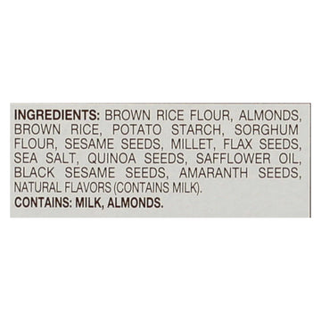 Blue Diamond - Artesion Nut Thins - Multi Seed - Case Of 12 - 4.25 Oz. - Maras Green