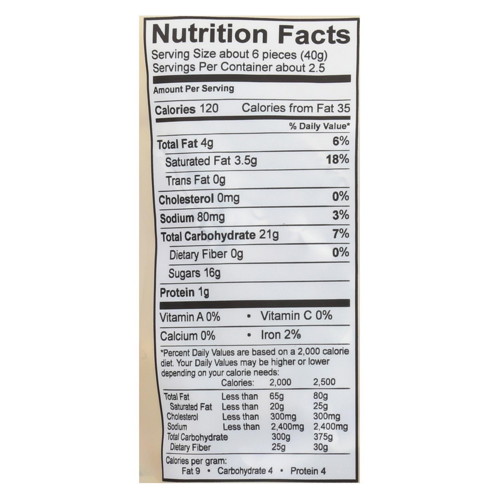 Cocomel - Organic Coconut Milk Caramels - Original - Case Of 6 - 3.5 Oz. - Maras Green