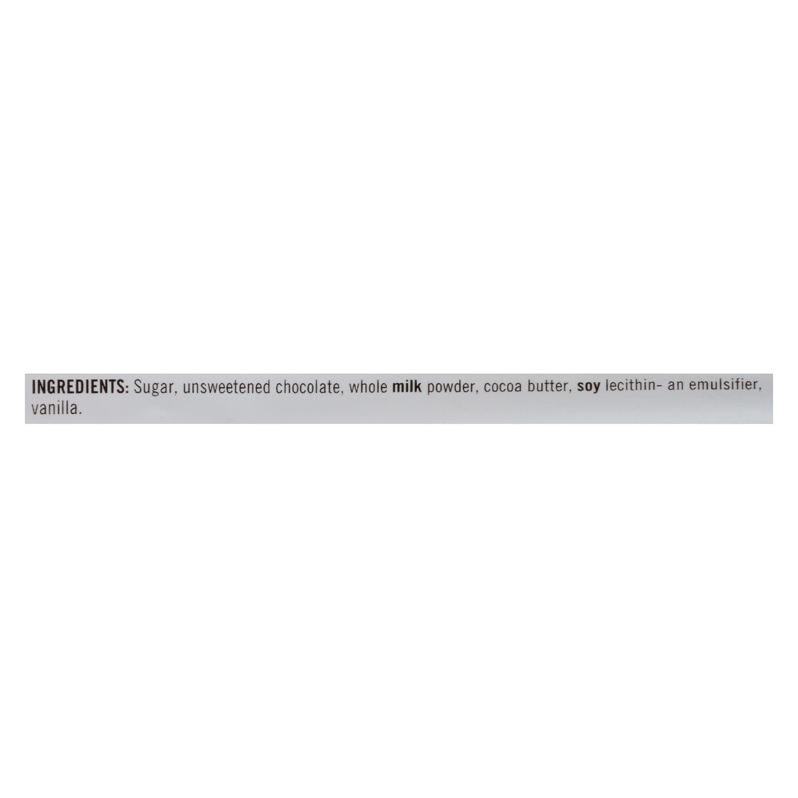 Ghirardelli Baking Chips - Milk Chocolate - Case Of 12 - 11.5 Oz. - Maras Green
