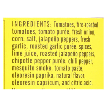 Desert Pepper Trading - Medium Hot Roasted Tomato Chipotle Corn Salsa - Case Of 6 - 16 Oz. - Maras Green