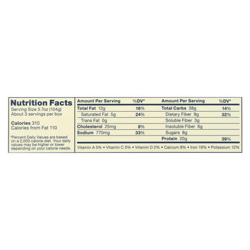 Banza - Mac Cheese Chickpea Chdr - Case Of 6 - 11 Oz - Maras Green