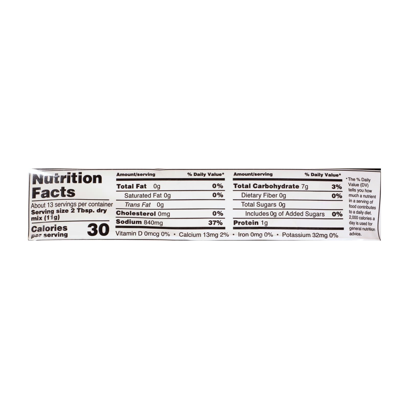La Fish Fry Cajun Gumbo - Mix - Case Of 24 - 5 Oz. - Maras Green