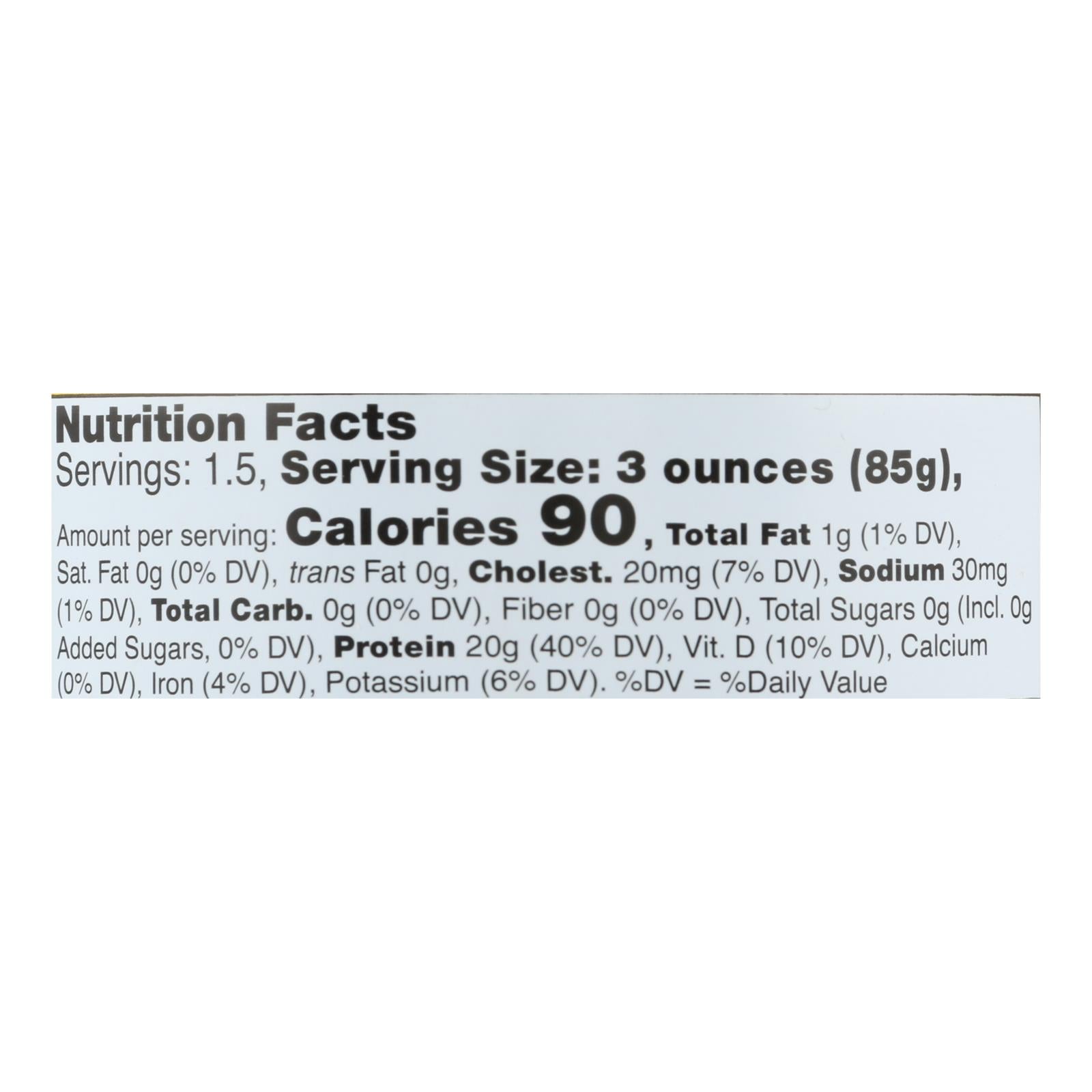 Wild Planet Wild Skipjack Light Tuna - No Salt Added - Case Of 12 - 5 Oz. - Maras Green