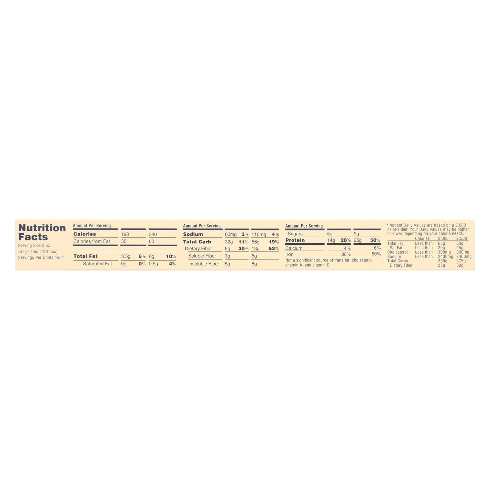 Banza - Chickpea Pasta - Spaghetti - Case Of 12 - 8 Oz. - Maras Green