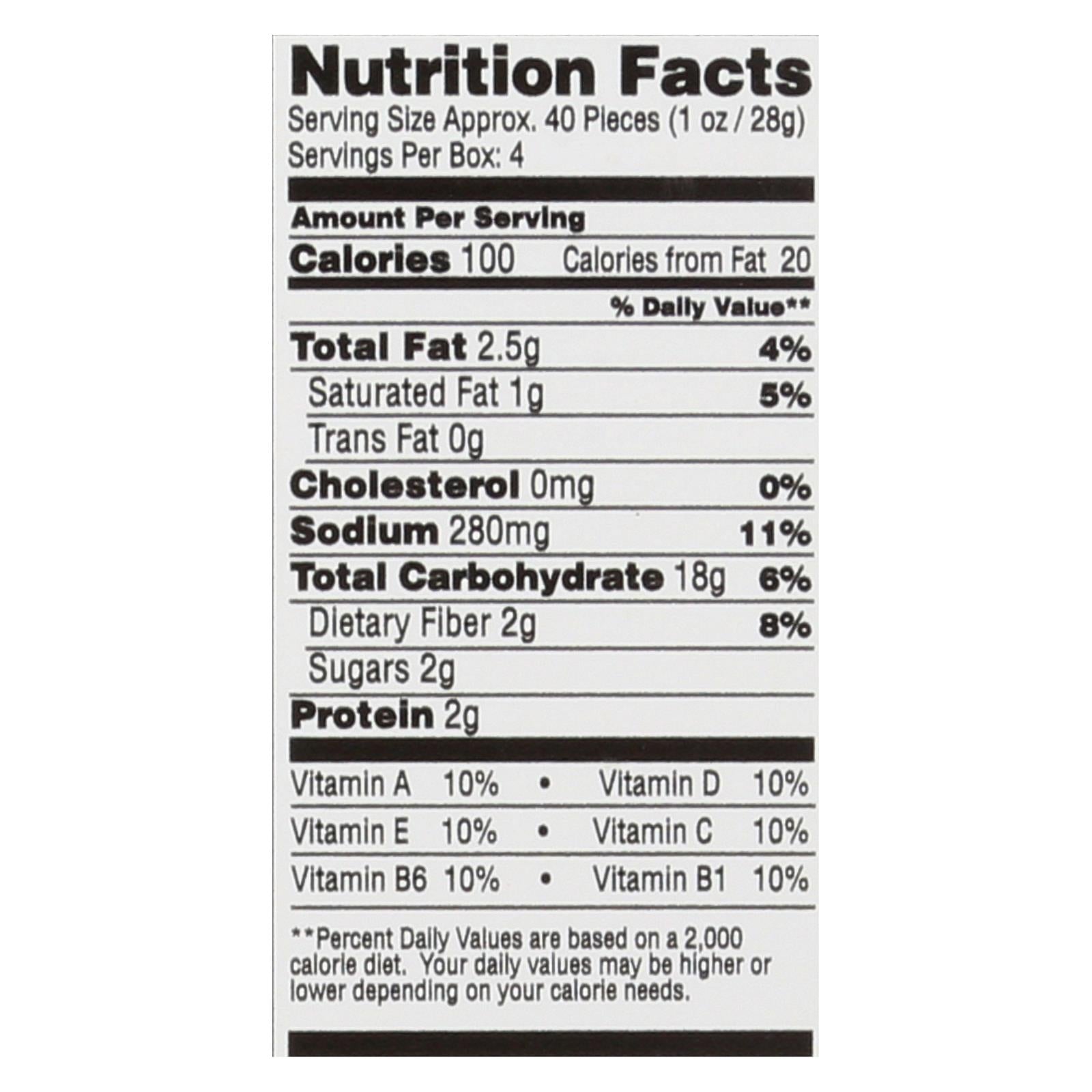 From The Ground Up - Cauliflower Crackers - Original - Case Of 6 - 4 Oz. - Maras Green