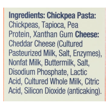 Banza - Chickpea Pasta Mac And Cheese - White Cheddar - Case Of 6 - 5.5 Oz. - Maras Green