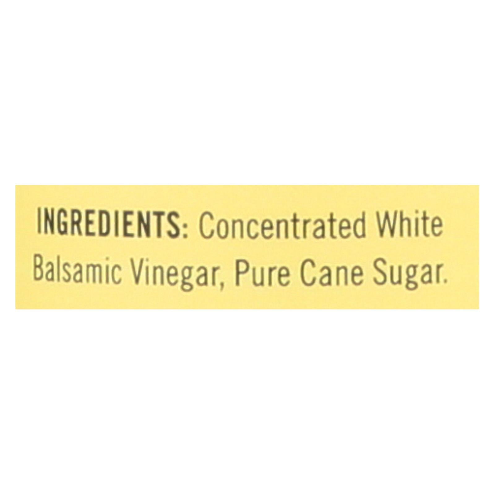 Alessi - Reduction - White Balsamic - Case Of 6 - 8.5 Fl Oz. - Maras Green